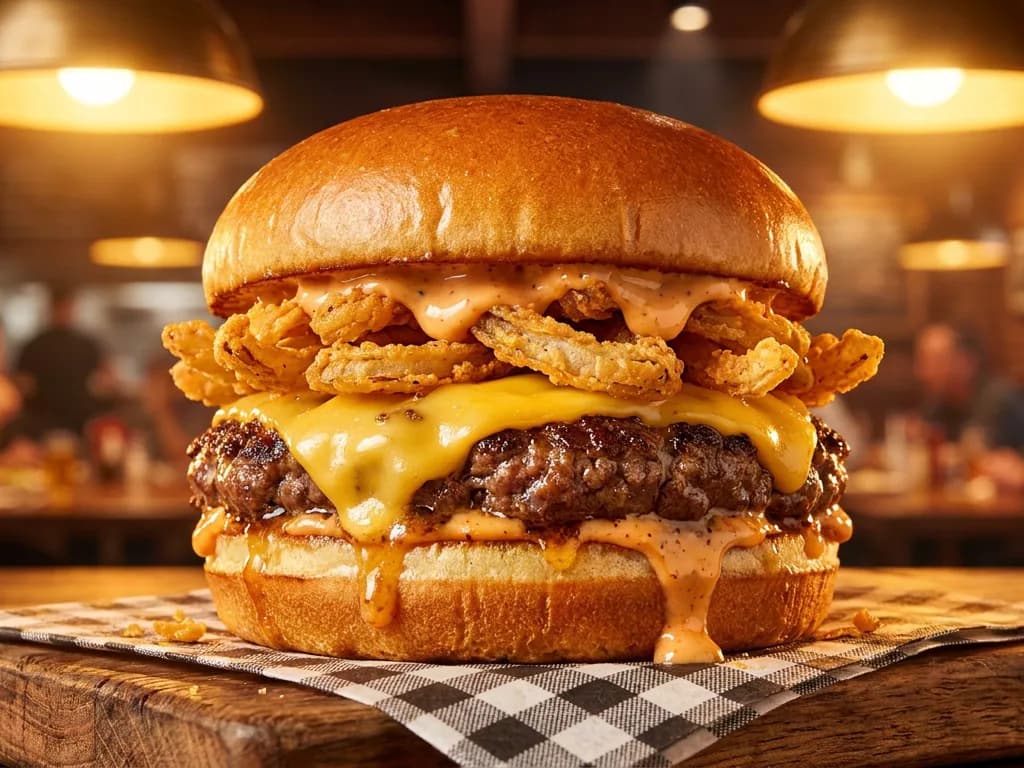 Outback Steakhouse The Bloomin' Burger