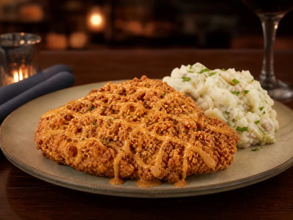 Bloomin' Fried Chicken on the Outback menu