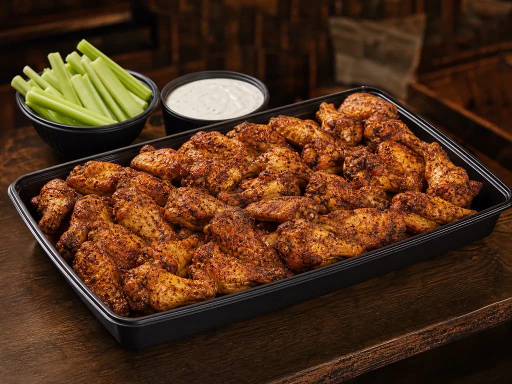 Kookaburra Wings Party Pan on the Outback menu