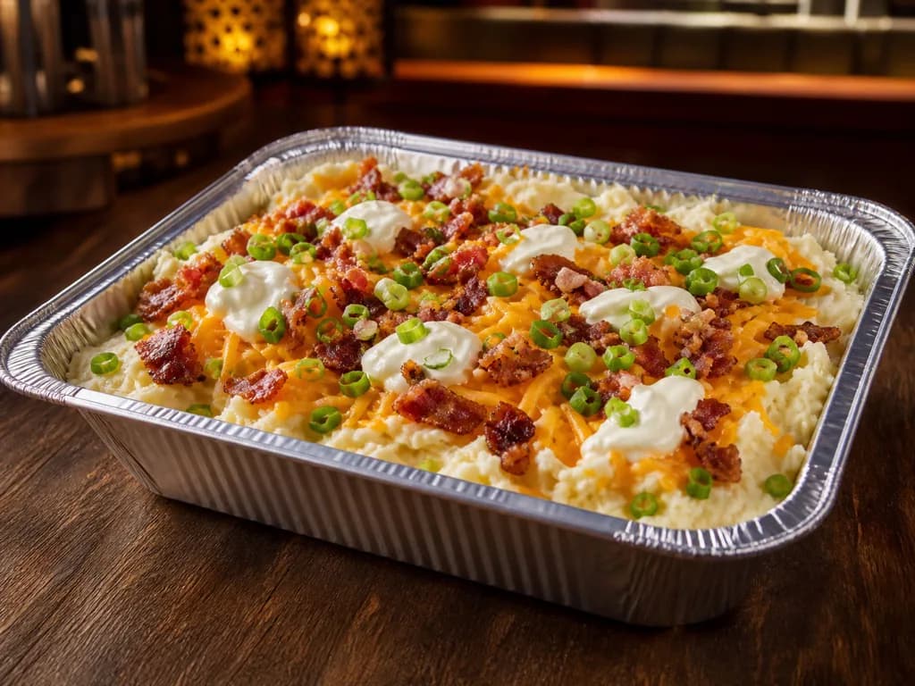 Loaded Mashed Potatoes Shareable Side on the Outback menu