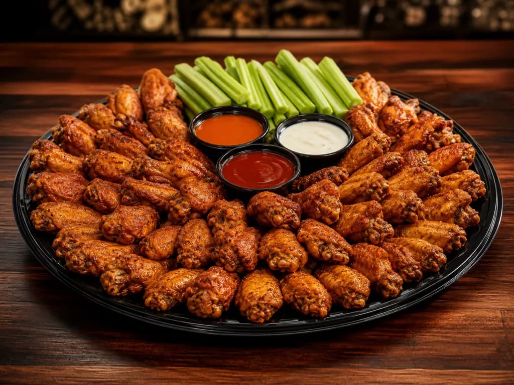 60 Kookaburra Wings on the Outback menu