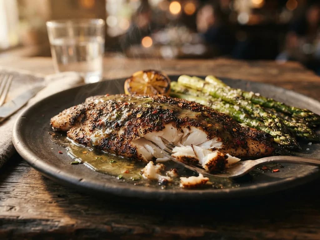 Outback Steakhouse Blackened Fish