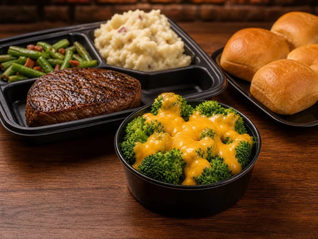 Broccoli & Cheese on the Outback menu