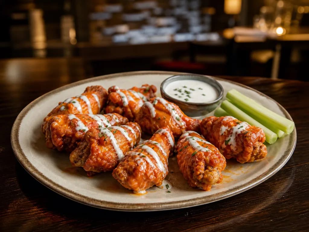 Buffalo Ranch Kookaburra Wings on the Outback menu
