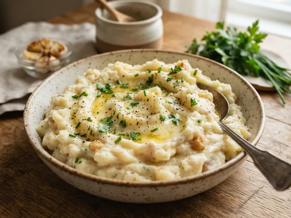 Outback Steakhouse Homestyle Garlic Mashed Potatoes