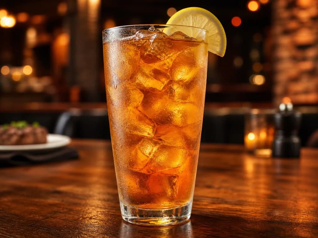 Gold Peak Sweetened Iced Tea on the Outback menu