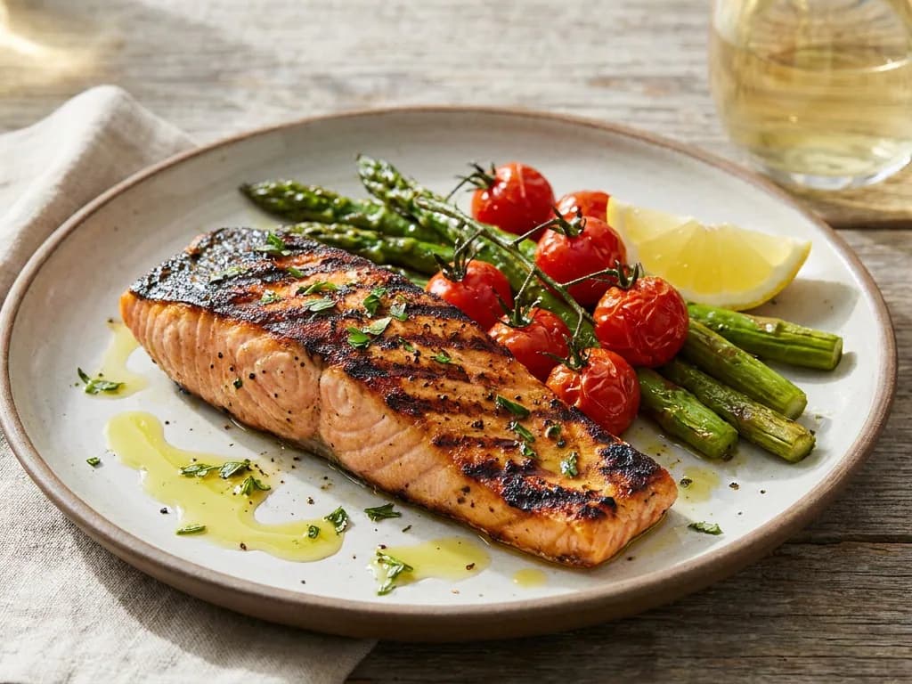 Outback Steakhouse Perfectly Grilled Salmon