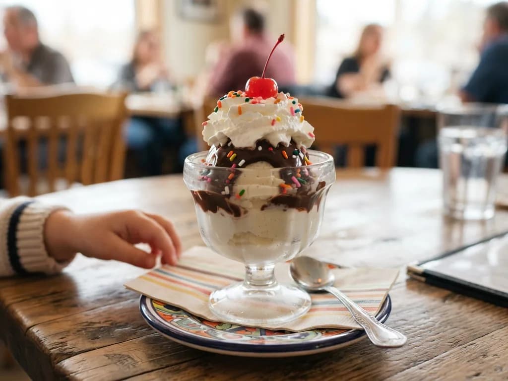 Outback Steakhouse Kids Sundae