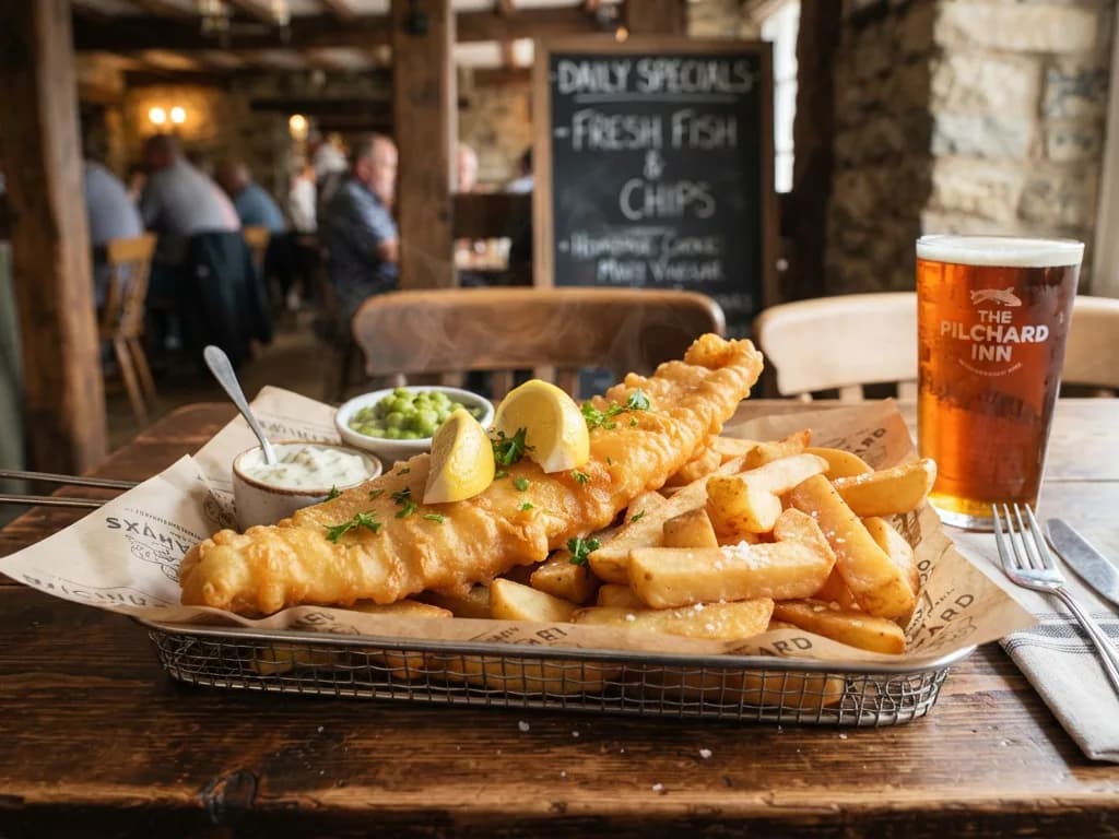 Outback Steakhouse Lunch Fish & Chips