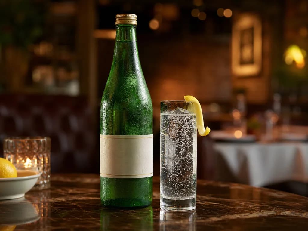 San Pellegrino on the Outback menu