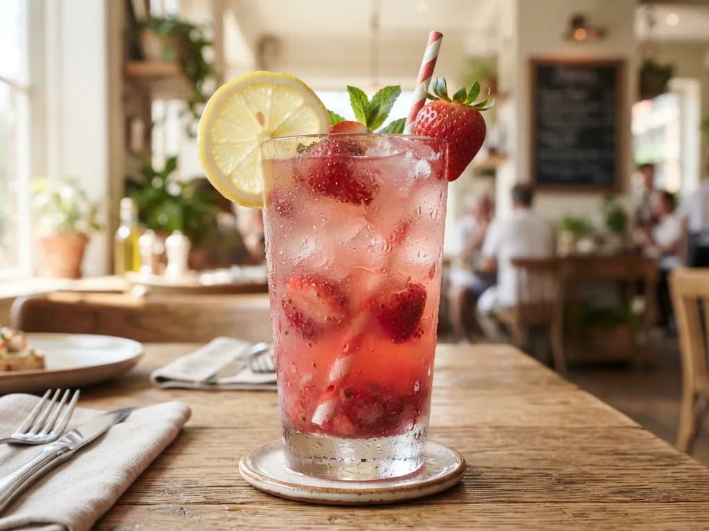 Outback Steakhouse Strawberry Lemonade
