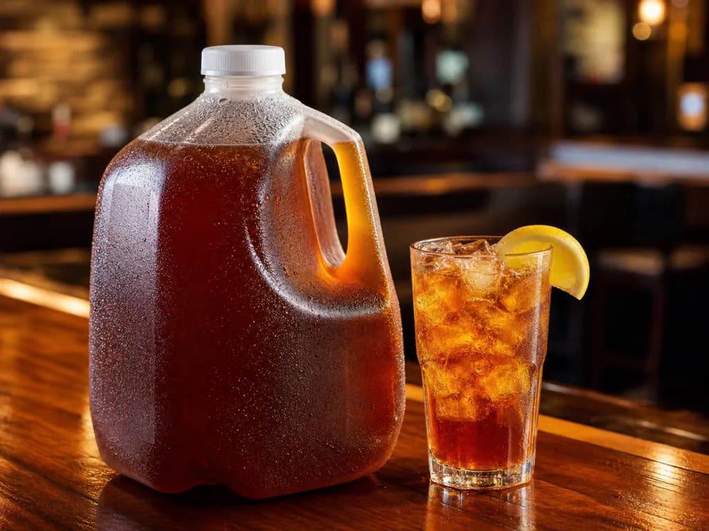 Sweet Tea Gallon on the Outback menu
