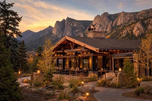 Restaurant location scene representing Colorado